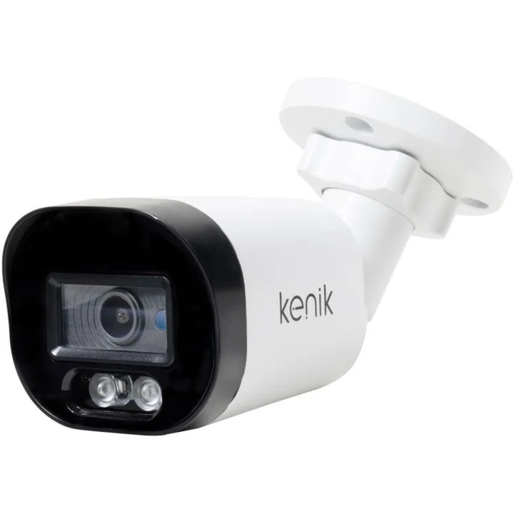 Telecamera IP Kenik, risoluzione 4 MP a 20 fps, microfono integrato, faretto SMART IR, custodia tubolare, KG-430TPA-E