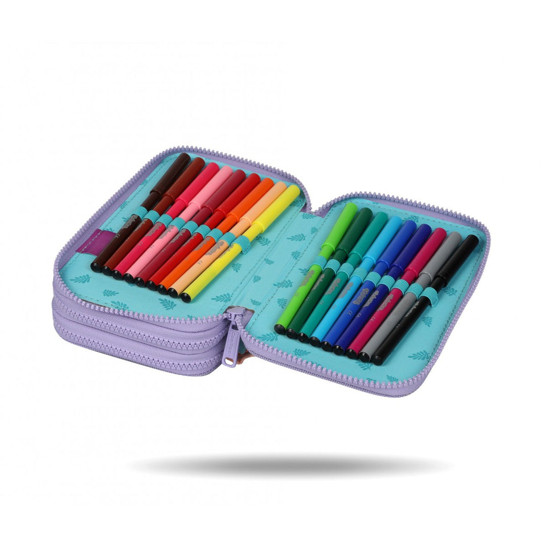 Set scolastico Stitch Coolpack, zaino a 2 scomparti Jerry (15"), astuccio Jumper 3 e borsa sportiva per scarpe