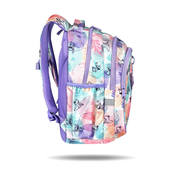Set scolastico Stitch Coolpack, zaino a 2 scomparti Jerry (15"), astuccio Jumper 3 e borsa sportiva per scarpe