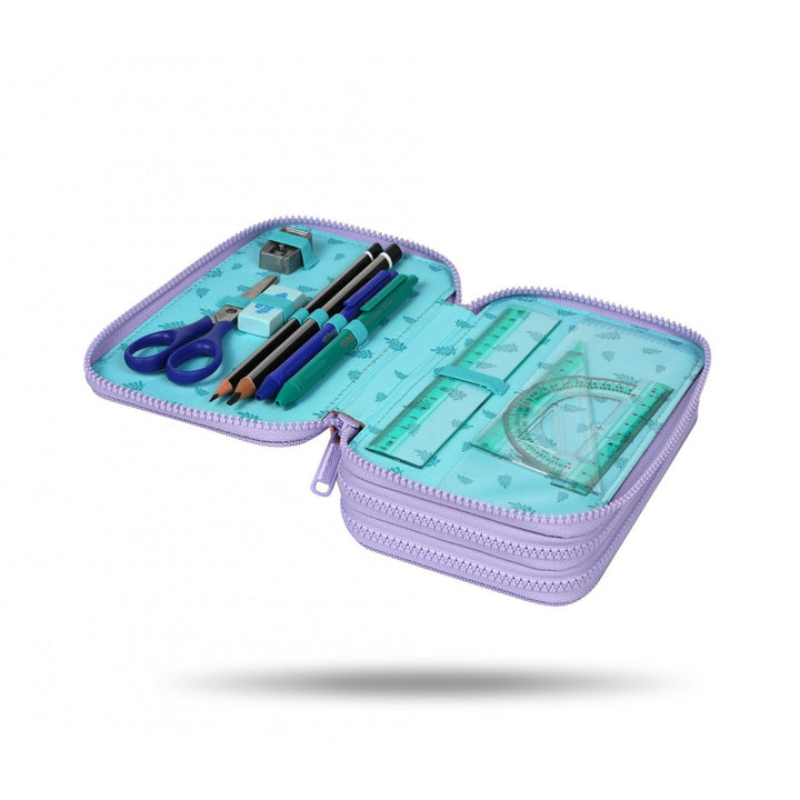Set scolastico Stitch Coolpack, zaino a 2 scomparti Jerry (15"), astuccio Jumper 3 e borsa sportiva per scarpe
