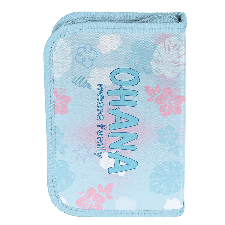 Set scolastico Stitch Paso, zaino a due scomparti con elementi riflettenti e schienale rinforzato, astuccio vuoto con tasche per gli strumenti, sacca porta scarpe da agganciare allo zaino, DS26WW