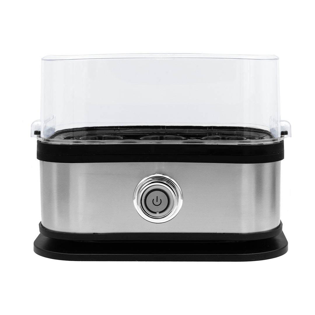 Cuociuova automatico GreenBlue, potenza 200 W, fino a 6 uova, misurino, 220-240 V~, 50/60 Hz, GB359