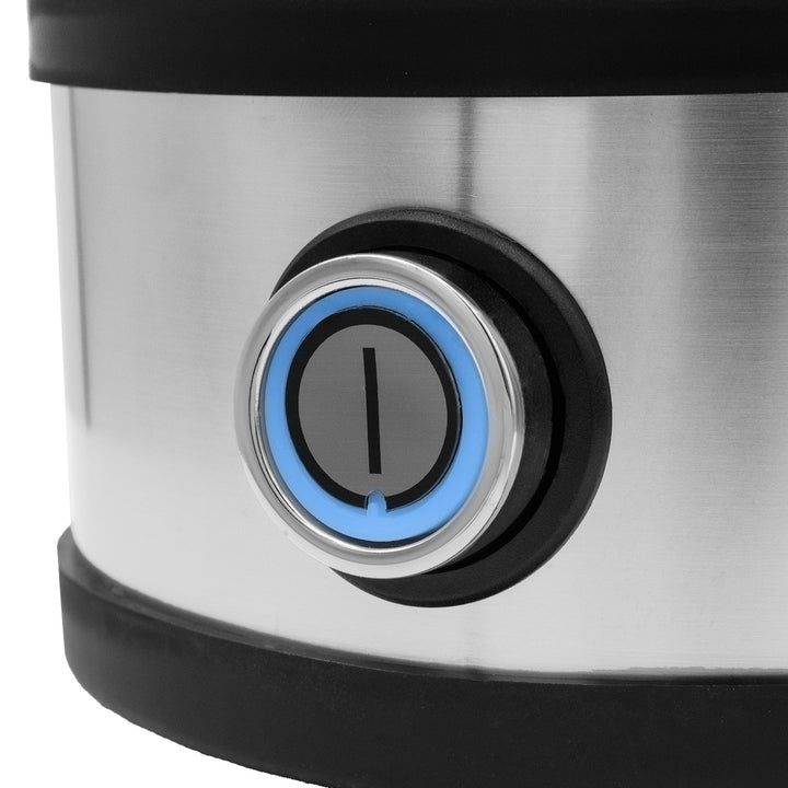 Cuociuova in acciaio inossidabile GreenBlue, potenza 200 W, fino a 7 uova, misurino, 220-240 V~, 50/60 Hz, GB357