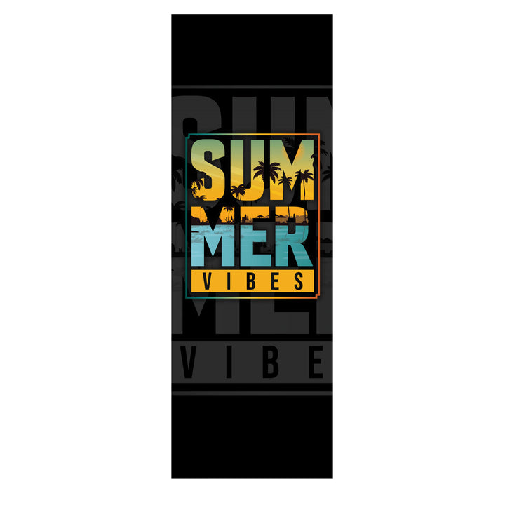 Sdraio classica in faggio GreenBlue GB183 con motivo stampato Summer Vibes