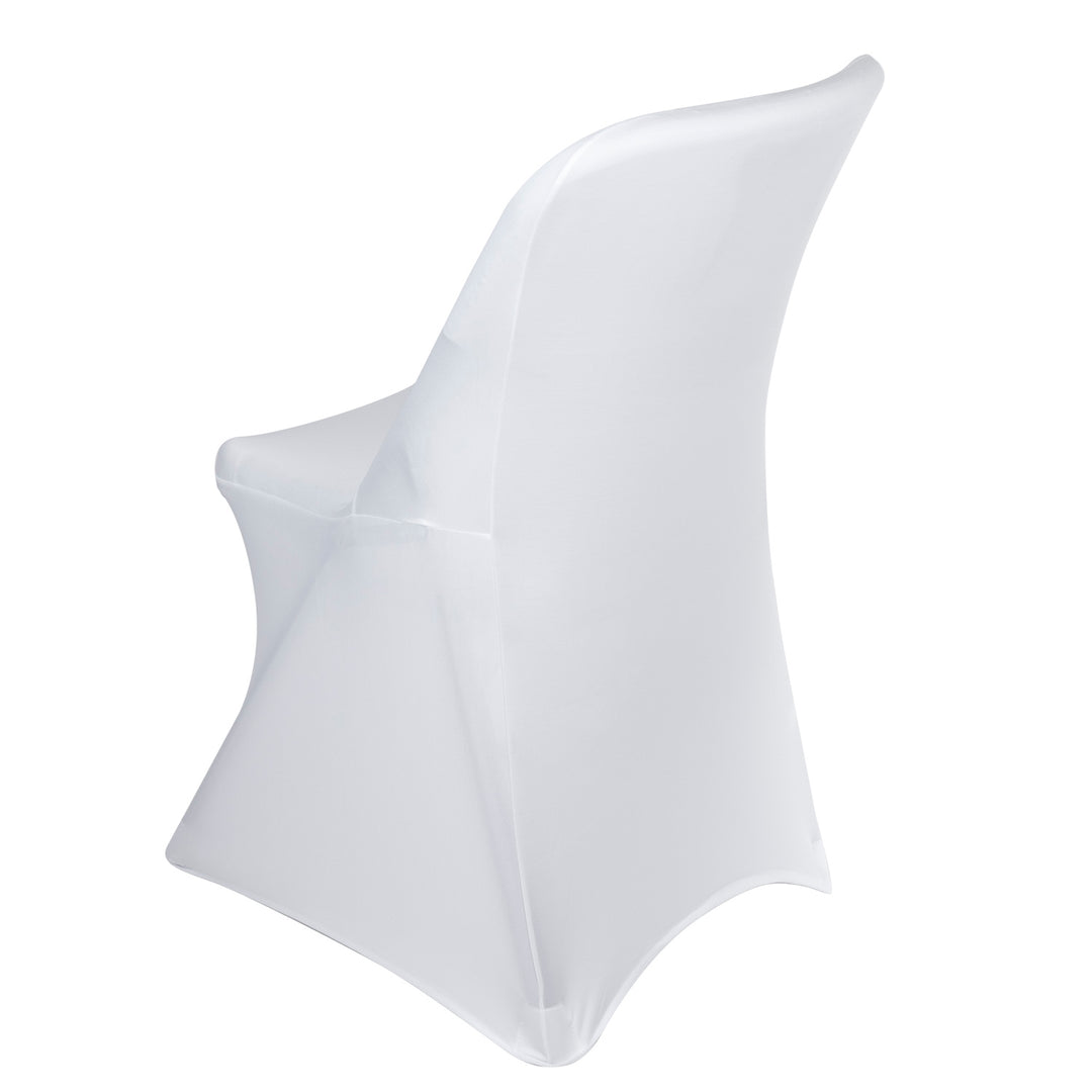 Fodera per sedia da catering bianca GreenBlue, 88x50x45 cm, spandex, GB374, 4 pezzi