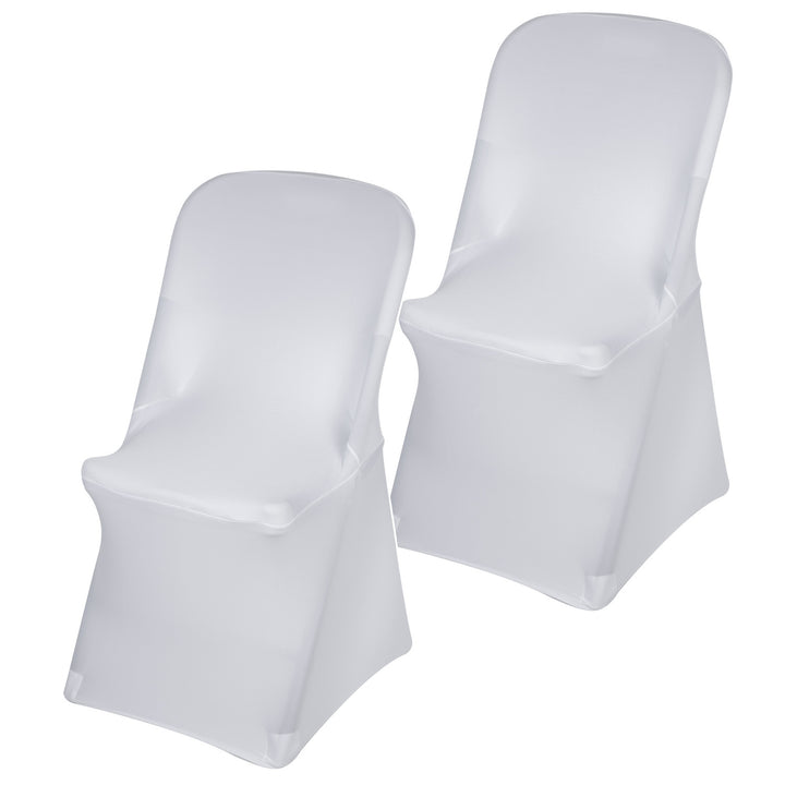 Fodera per sedia da catering bianca GreenBlue, 88x50x45 cm, spandex, GB374, 2 pezzi