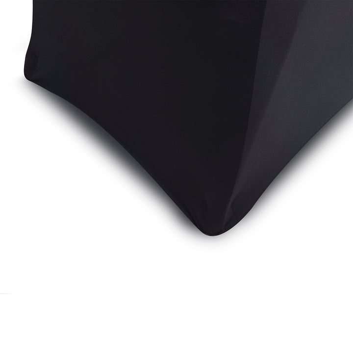 Fodera per sedia da catering nera GreenBlue, 88x50x45 cm, spandex, GB373, 4 pezzi