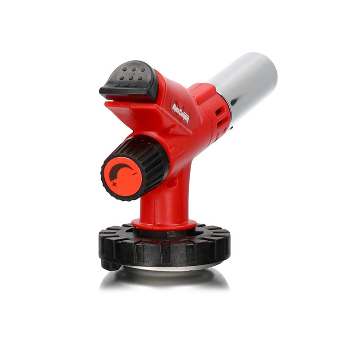 Bruciatore a cartuccia Alpen Camping, temperatura della fiamma 1300 °C, accensione piezoelettrica, regolazione della fiamma, ETNA + 4 cartucce di gas da 227 g GreenBlue. Certificato: Pi 0875, conforme alla norma EN417