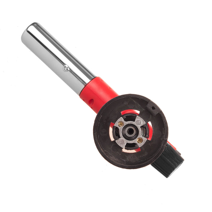 Bruciatore a cartuccia Alpen Camping, temperatura della fiamma 1300 °C, accensione piezoelettrica, regolazione della fiamma, ETNA + 4 cartucce di gas da 227 g GreenBlue. Certificato: Pi 0875, conforme alla norma EN417