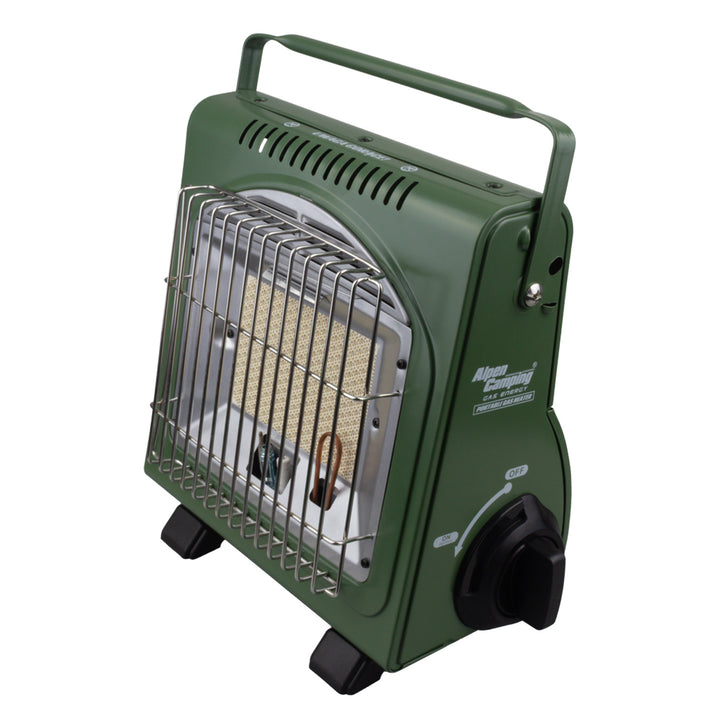 Fornello a gas portatile Alpen Camping, 2 in 1, consumo di gas 124 g/h, accensione piezoelettrica, ICELAND IK-1000 PRO+ 4 bombolette di gas da 227 g GreenBlue. Certificato: Pi 0875, conforme alla norma EN417