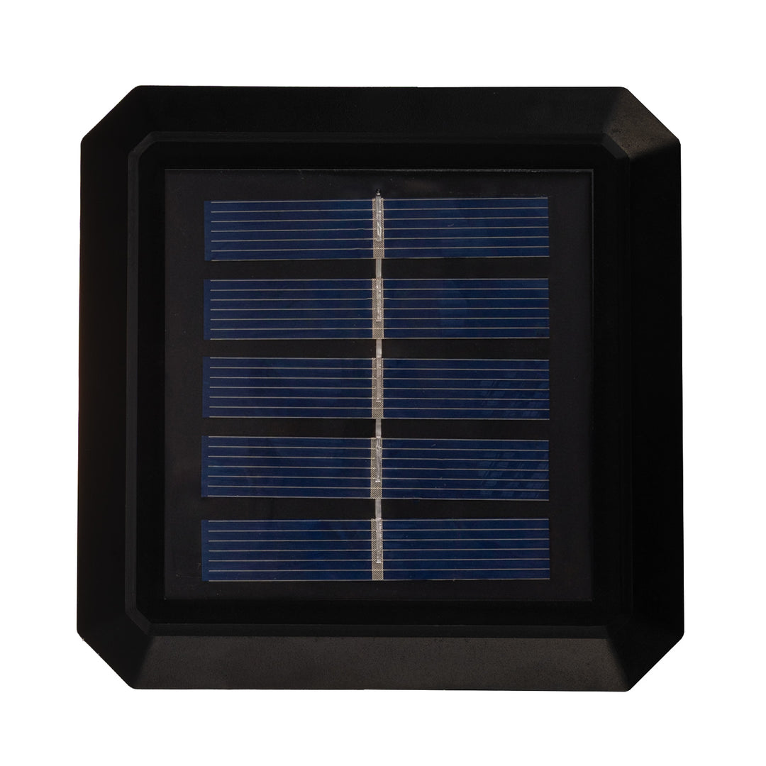 Lampada solare a LED da palo GreenBlue, 80x80 mm, tettuccio a busta, 3200 K, GB127 WW, 4 pezzi