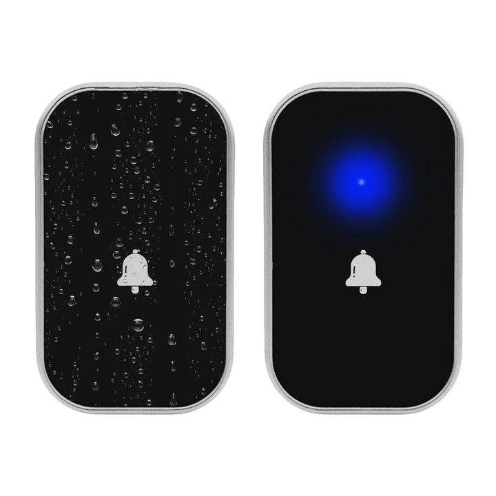 Campanello wireless GreenBlue, 38 melodie, 90 dB, nero, portata fino a 200 m, GB404 B