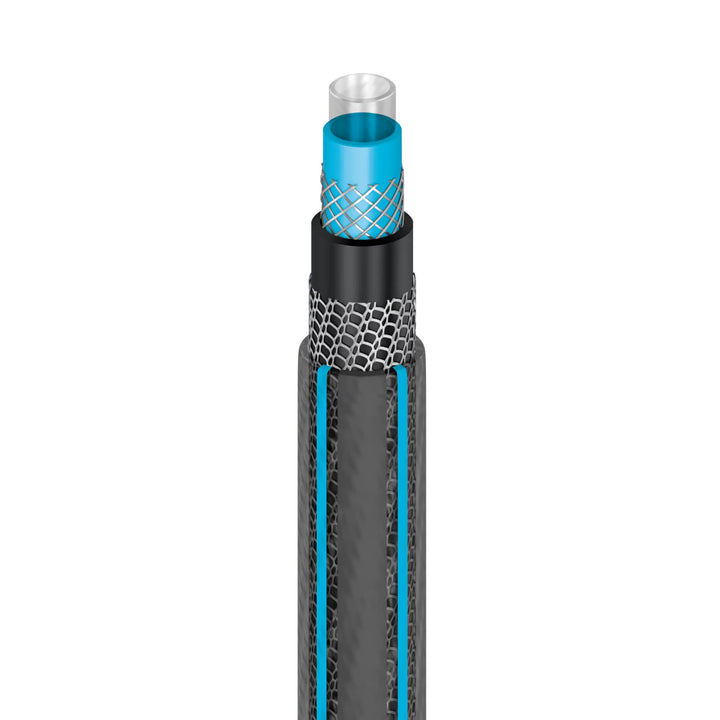 Carrello portatubo Cellfast Aluplus da 1/2" e 60 m + tubo da giardino Cellfast Hobby ATS2 da 1/2" e 50 m