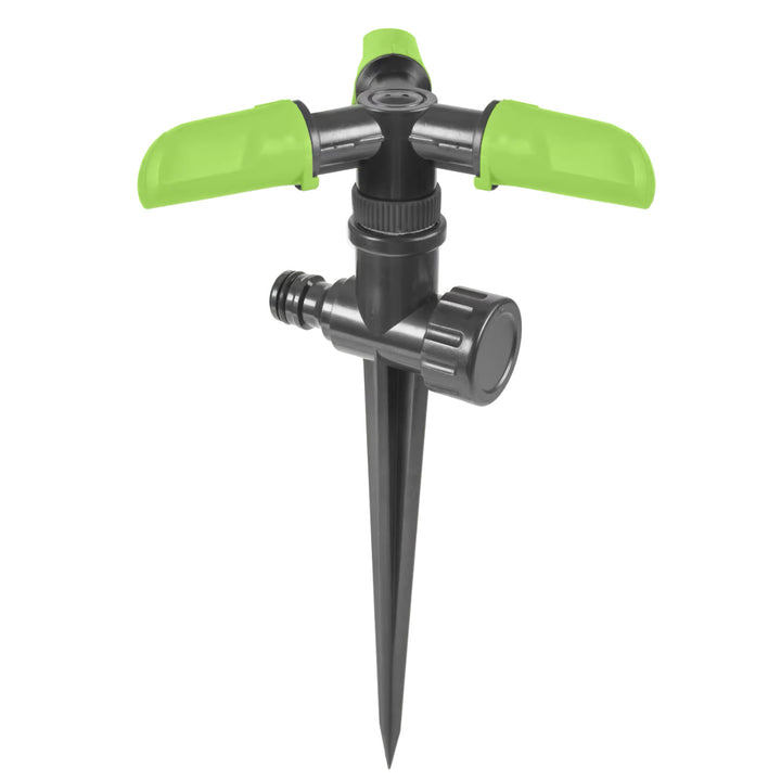 Tubo da giardino Cellfast Economic 3/4" 50 m + raccordo rapido in ottone e raccordo passante 3/4" + raccordo con filettatura interna 3/4" + irrigatore rotante + irrigatore a pistola