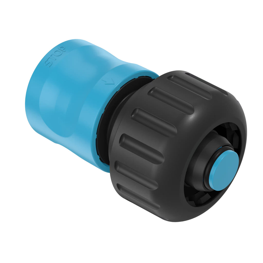 Tubo da giardino Cellfast Economic 3/4" 50 m + raccordo rapido in ottone e raccordo passante 3/4" + raccordo con filettatura interna 3/4" + irrigatore rotante + irrigatore a pistola
