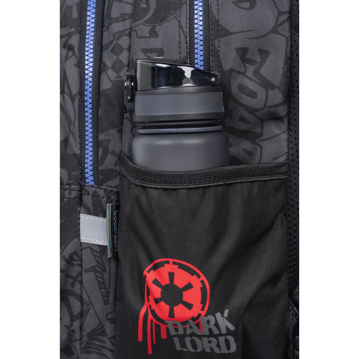 Set scolastico Star Wars Coolpack, zaino Jerry a 3 scomparti (15") con schienale sagomato e spallacci regolabili, e astuccio Jumper 3 con accessori