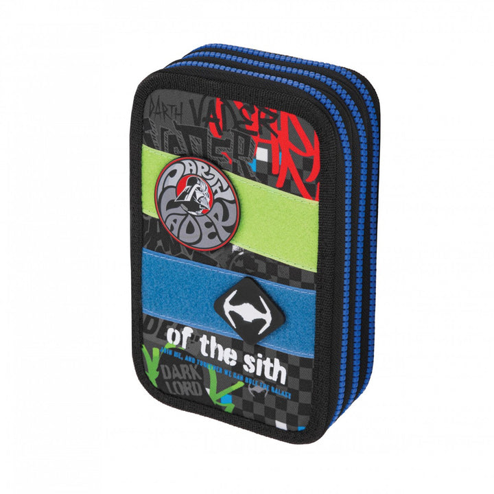 Set scolastico Star Wars Coolpack, zaino Jerry a 3 scomparti (15") con schienale sagomato e spallacci regolabili, e astuccio Jumper 3 con accessori