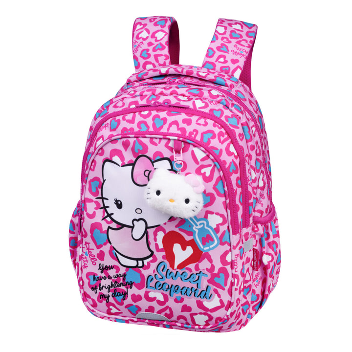 Set scolastico Hello Kitty Coolpack, zaino Jerry a 3 scomparti (15"), astuccio Jumper 3 con accessori e borsa sportiva per le scarpe