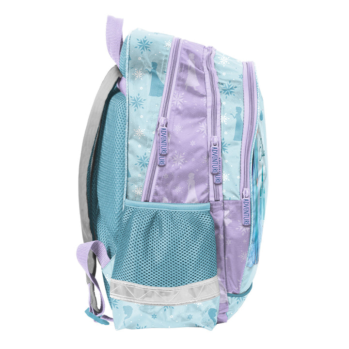 Set scolastico Frozen Paso, zaino con due scomparti, spallacci regolabili e schienale rinforzato, astuccio con accessori e tasche per gli strumenti di scrittura, sacca per le scarpe da indossare sulla schiena, DF26AA
