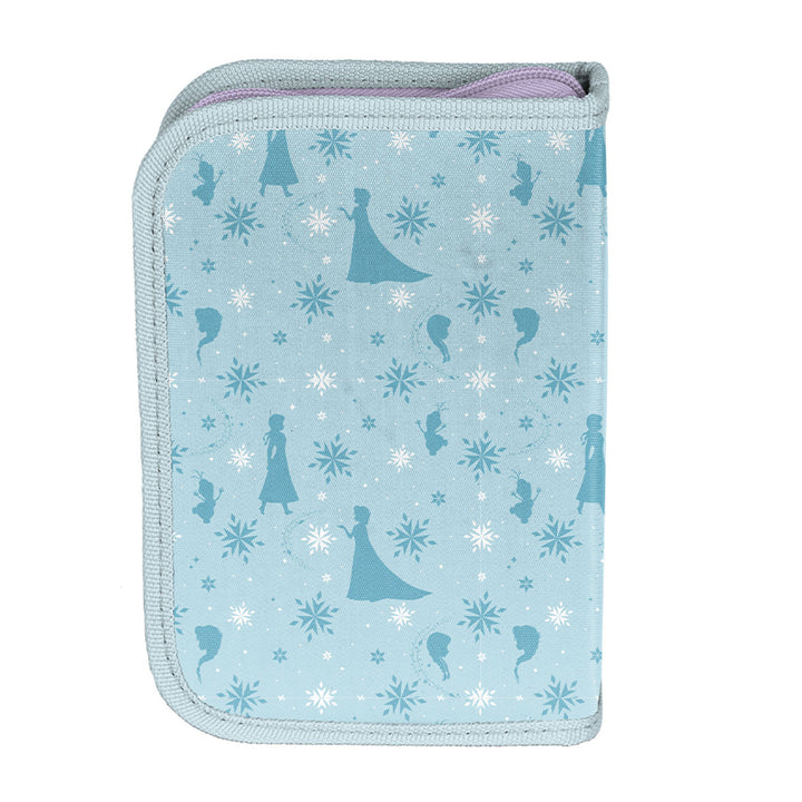 Set scolastico Frozen Paso, zaino con due scomparti, spallacci regolabili e schienale rinforzato, astuccio con accessori e tasche per gli strumenti di scrittura, sacca per le scarpe da indossare sulla schiena, DF26AA
