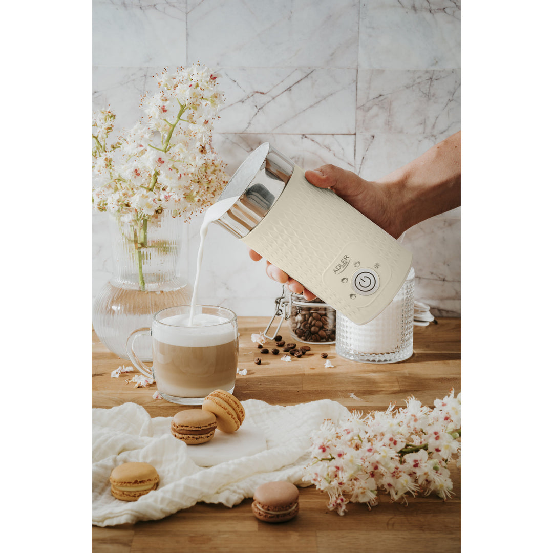 Schiumatore per latte - schiumatura e riscaldamento, Adler, AD 4495