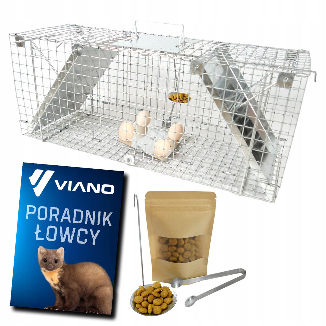 Trappola viva, trappola per martore, ratti, topi, visoni, donnole, Viano P1