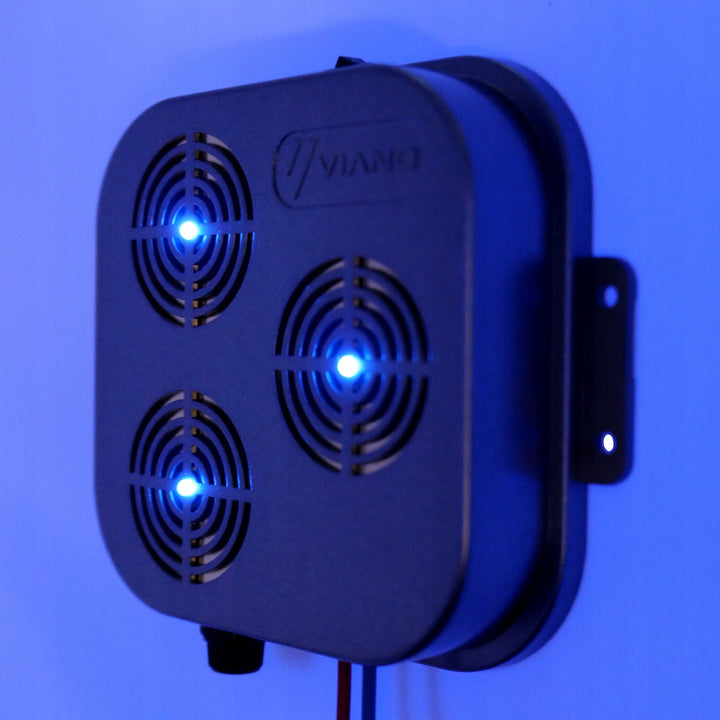 Repellente per auto contro martore, roditori, ratti e topi, Viano Power LED
