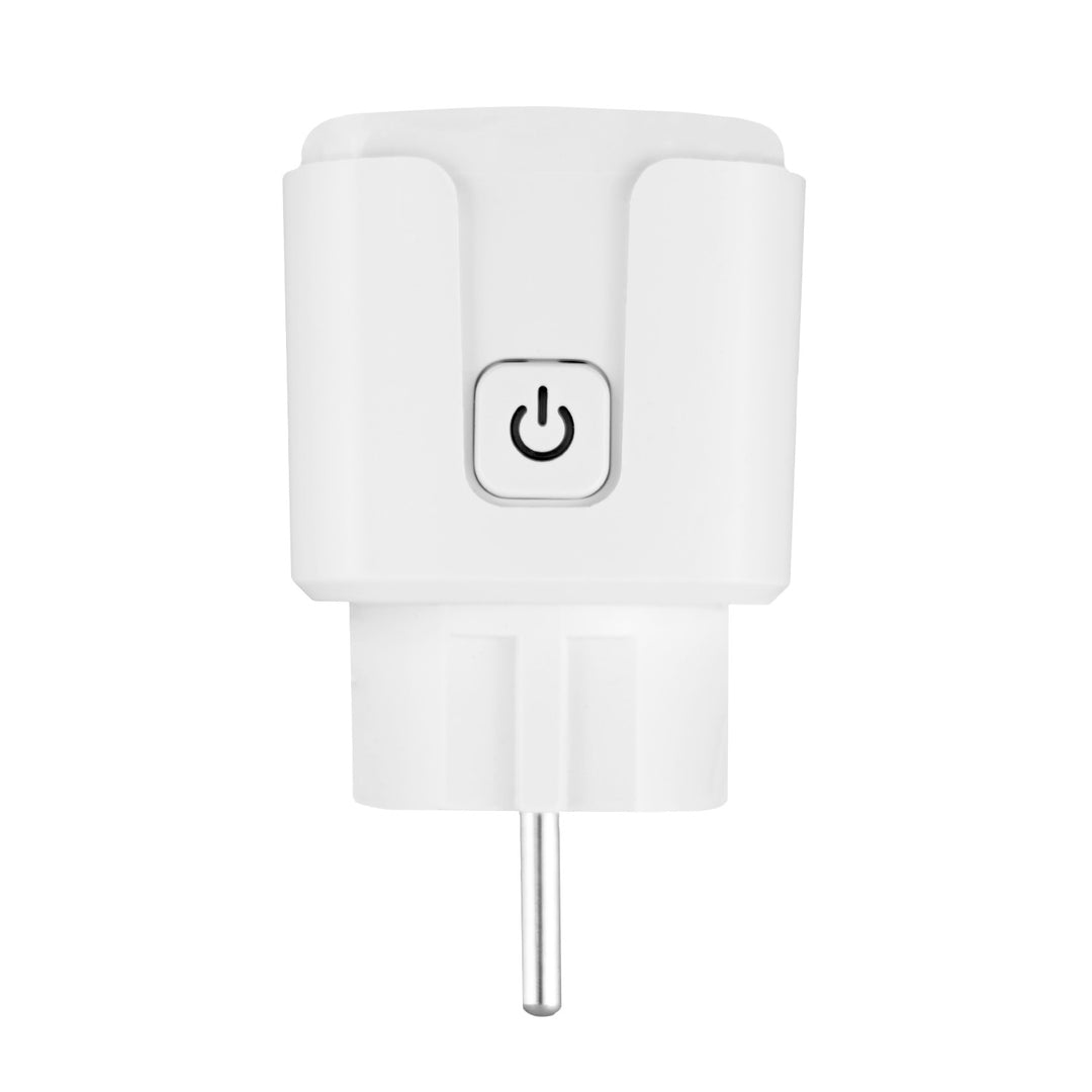 Presa WiFi GreenBlue controllabile da remoto, Android/iOS/Alexa/Google Home, timer, misuratore di potenza, max 16 A/3840 W, GB735 W, 2 pezzi
