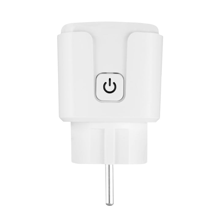 Presa WiFi GreenBlue controllabile da remoto, Android/iOS/Alexa/Google Home, timer, misuratore di potenza, max 16 A/3840 W, GB735 W, 2 pezzi