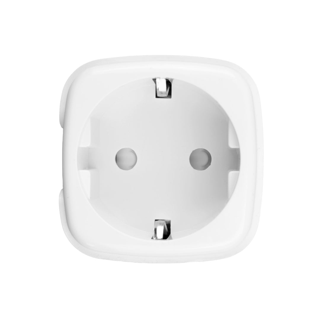 Presa WiFi GreenBlue controllabile da remoto, Android/iOS/Alexa/Google Home, timer, misuratore di potenza, max 16 A/3840 W, GB735 W, 2 pezzi