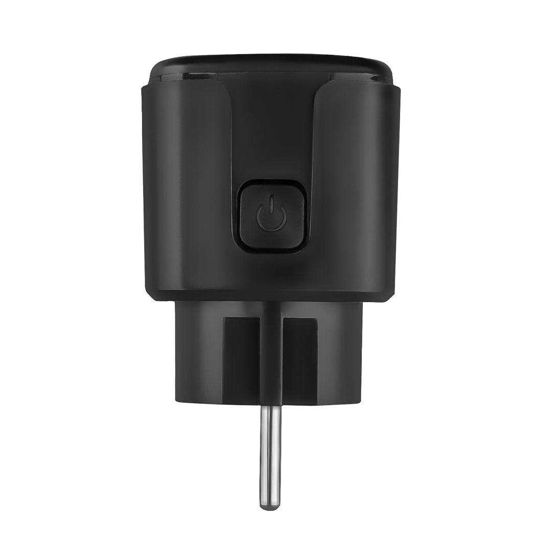 Presa WiFi GreenBlue controllabile da remoto, Android/iOS/Alexa/Google Home, timer, misuratore di potenza, max 16 A/3840 W, GB735 B, 2 pezzi