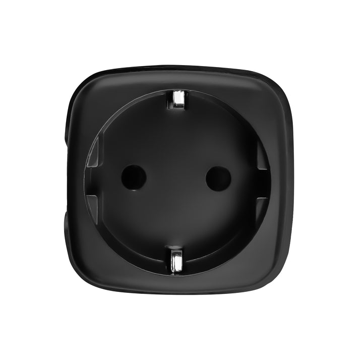 Presa WiFi GreenBlue controllabile da remoto, Android/iOS/Alexa/Google Home, timer, misuratore di potenza, max 16 A/3840 W, GB735 B, 2 pezzi