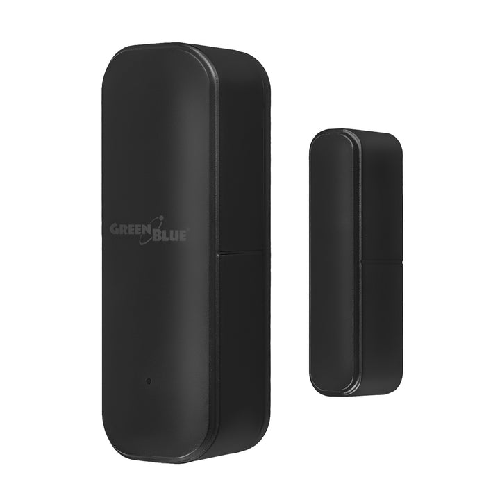 Contattore wireless / sensore di apertura WiFi GreenBlue, Android/iOS, per porte / finestre, 3,0 V CC, LR03x2, GB479 B, 2 set