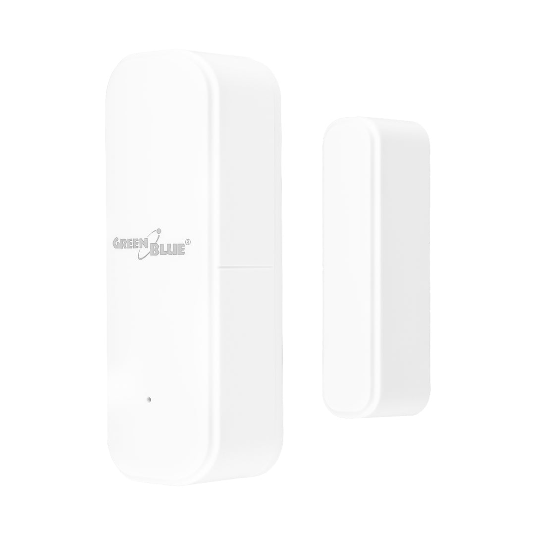Contattore wireless / sensore di apertura WiFi GreenBlue, Android/iOS, per porte / finestre, 3,0 V CC, LR03x2, GB479 W, 2 set