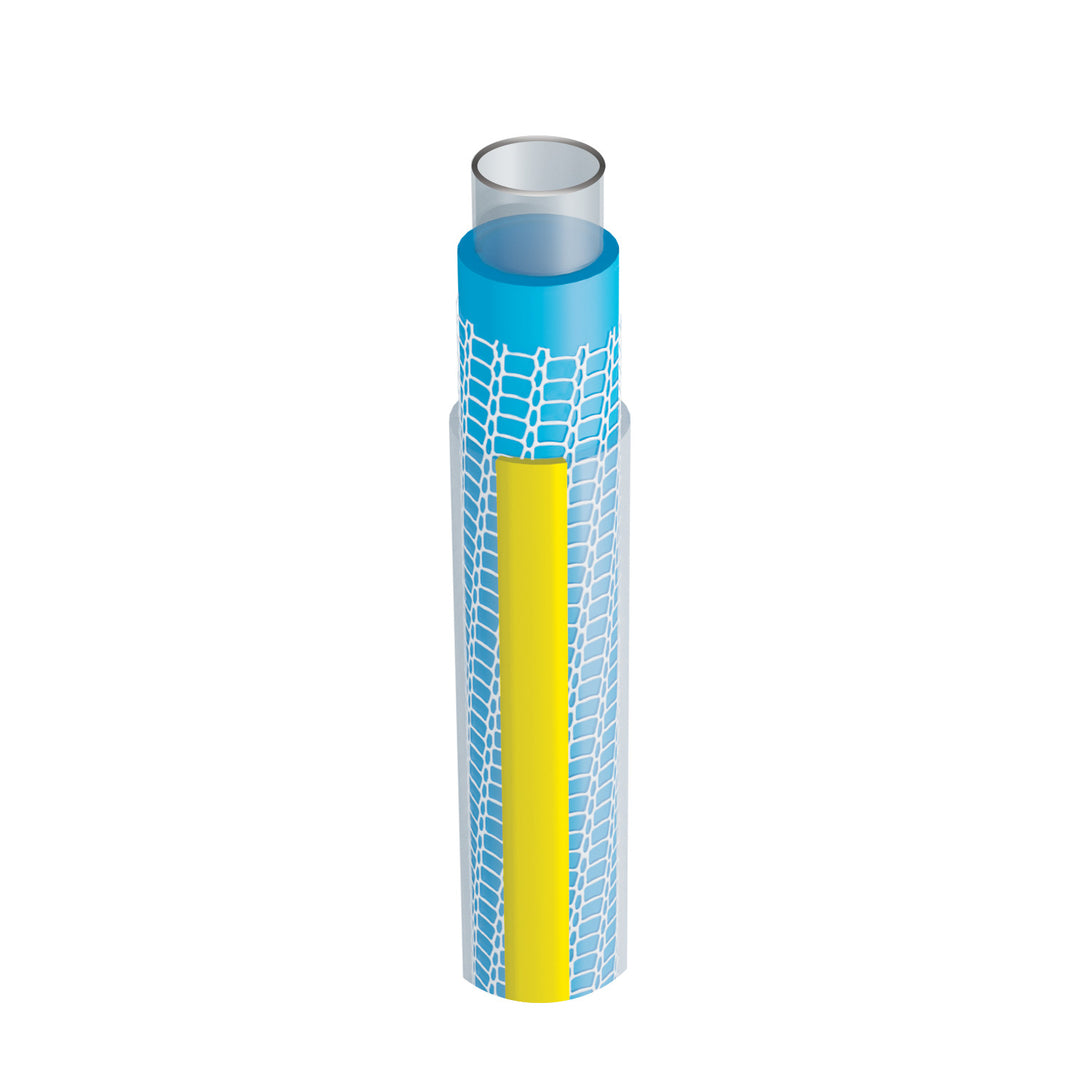 Carrello per tubo da giardino da 1/2" 45 m + Tubo da giardino Vartco Professional da 1/2" 30 m Agaplast
