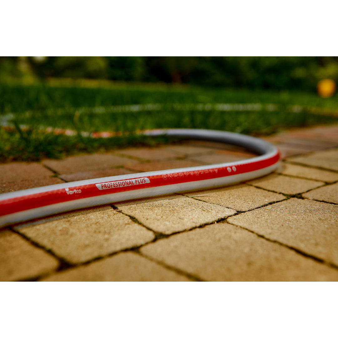 Carrello per tubo da giardino da 1/2" 45 m + Tubo da giardino Vartco Professional Plus da 1/2" 20 m Agaplast