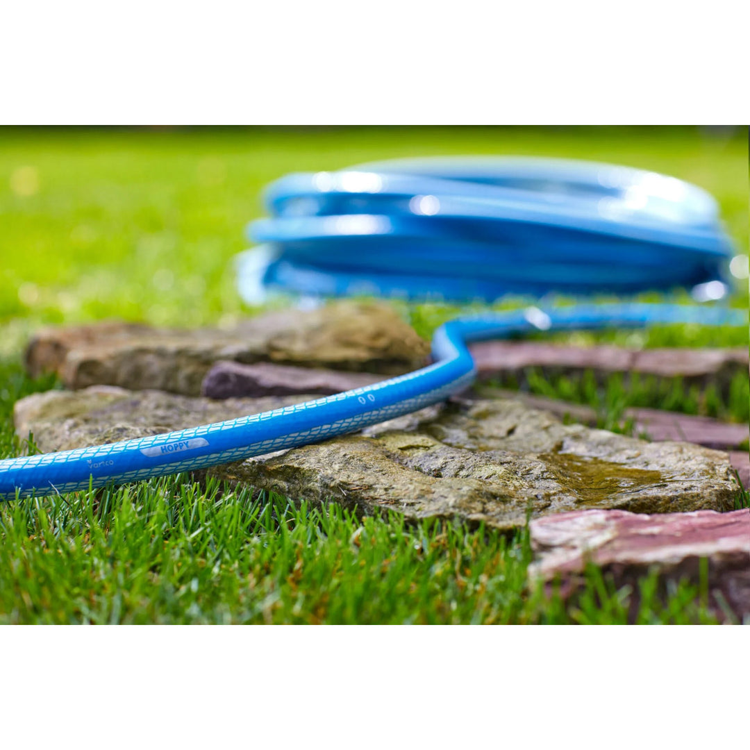 Carrello per tubo da giardino + tubo da giardino Vartco Hoppy 1/2" 20 m Agaplast