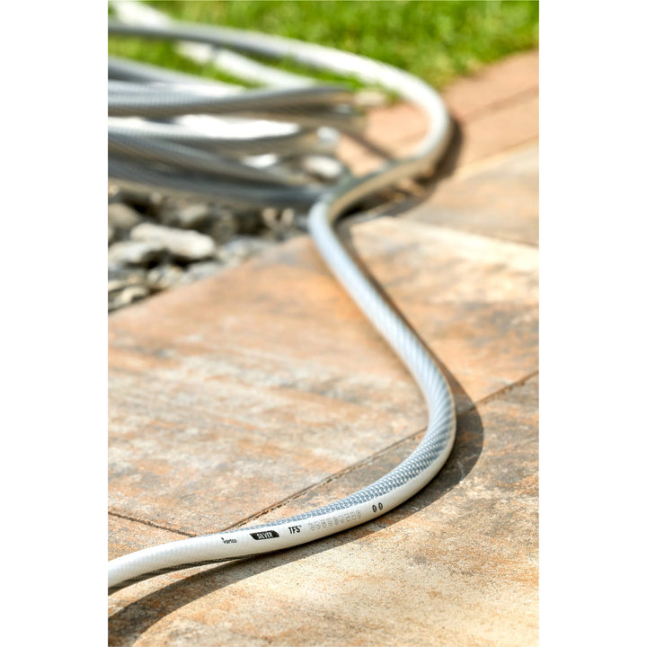 Carrello per tubo da giardino + tubo da giardino Vartco Silver 1/2" 30 m Agaplast