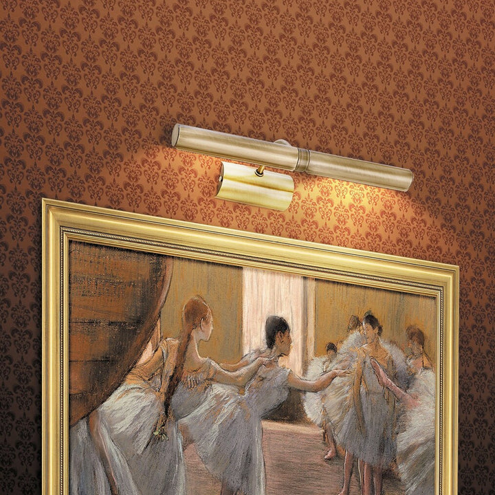 Applique Rabalux, per l'illuminazione di quadri e fotografie, 2xE14, marrone, Picture Light, 2 pezzi