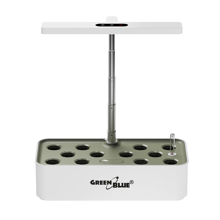 Sistema intelligente per la coltivazione indoor GreenBlue, vaso SMART, capacità 4 L, 220-240 V CA 50/60 Hz 0,4 A GB133 + set di accessori
