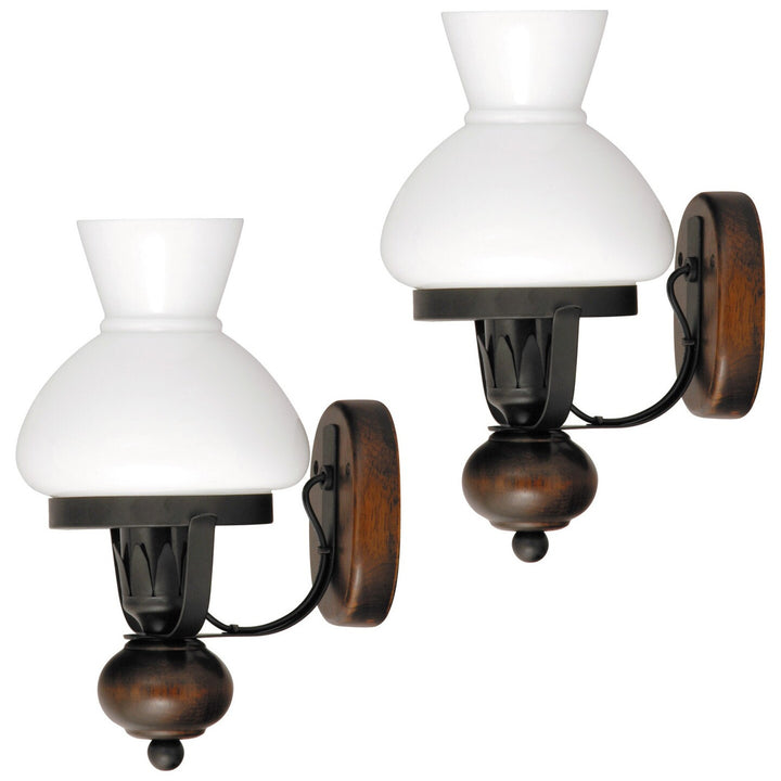 Applique RABALUX PETRONEL 7077 per soggiorno, sala da pranzo e camera da letto, 2 pezzi