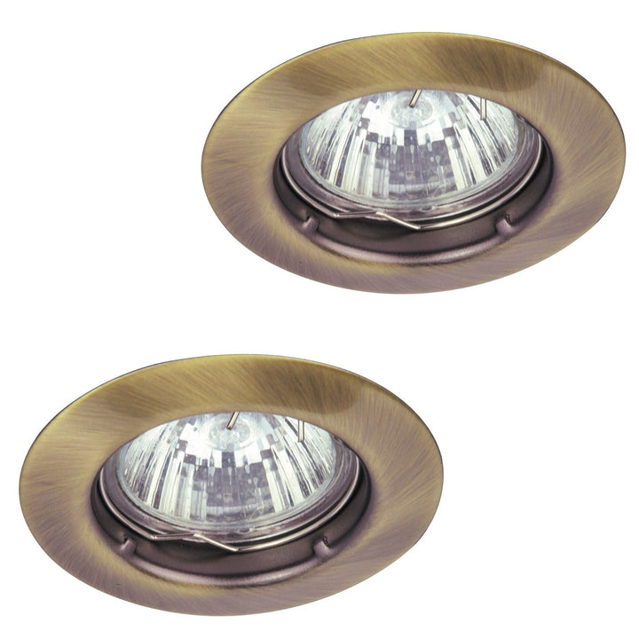 Lampada da incasso Rabalux, IP20, marrone, GU5.3, 12 V, Spot Relight, 2 pezzi