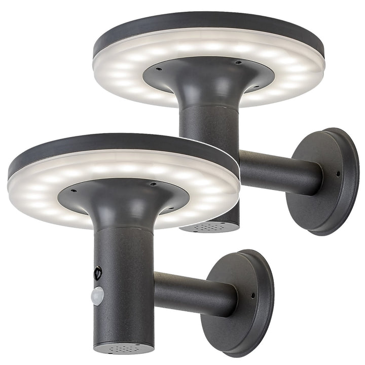 Lampada Rabalux, da parete, per esterni, IP44, 10 W, Alaska, 2 pezzi