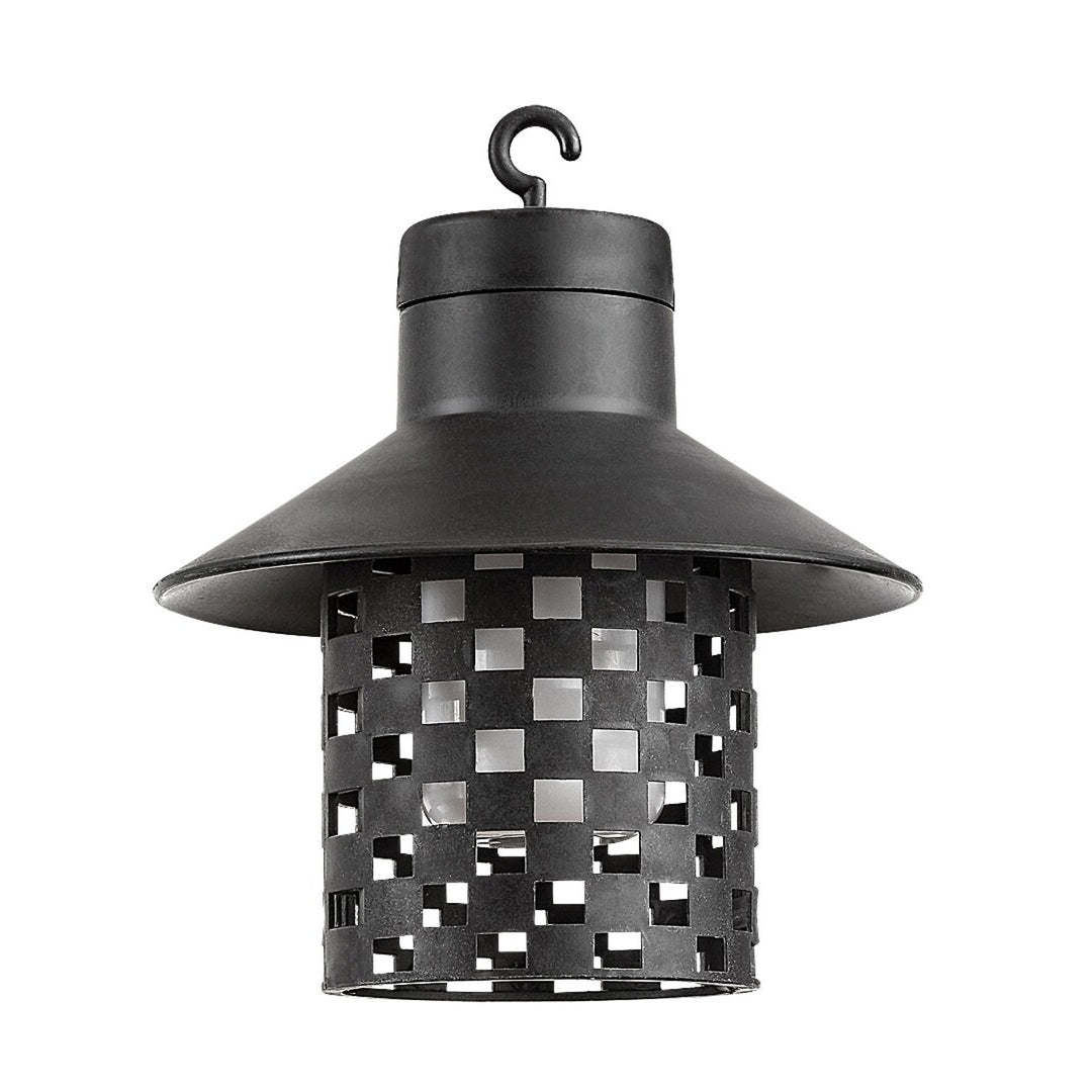 Lampade solari Rabalux, 4 punti luce, da esterno, IP44, nere, Ximpu, 2 set