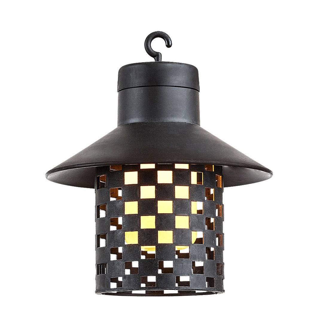 Lampade solari Rabalux, 4 punti luce, da esterno, IP44, nere, Ximpu, 2 set