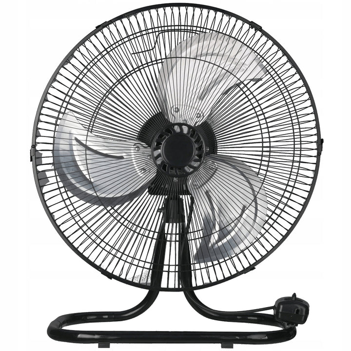 Ventilatore da pavimento LTC, 18", colore nero, altezza regolabile, potenza 50 W, LXWT04C