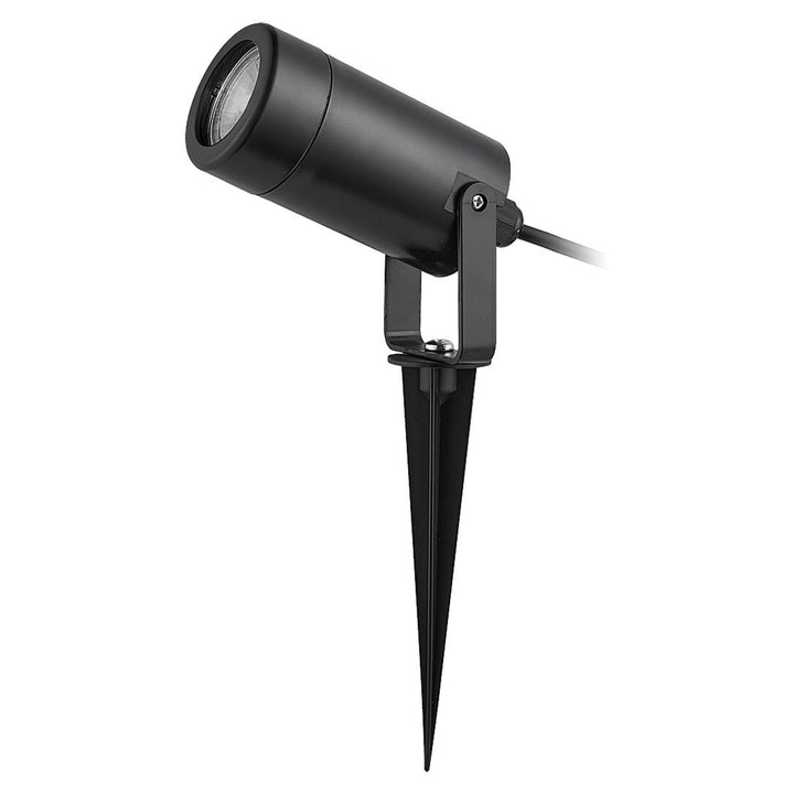 Lampada da terra Rabalux Krobia, IP65, colore nero, attacco GU10, max 4 W, 7814
