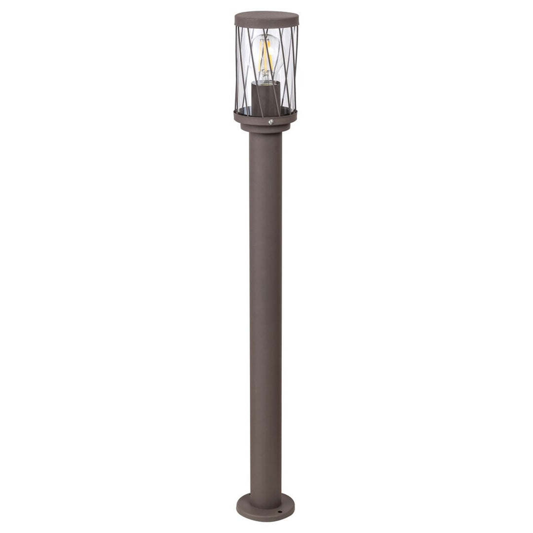 Lampada da giardino a piedistallo Rabalux Budapest, IP44, colore marrone, attacco E27, max 40 W, 8890