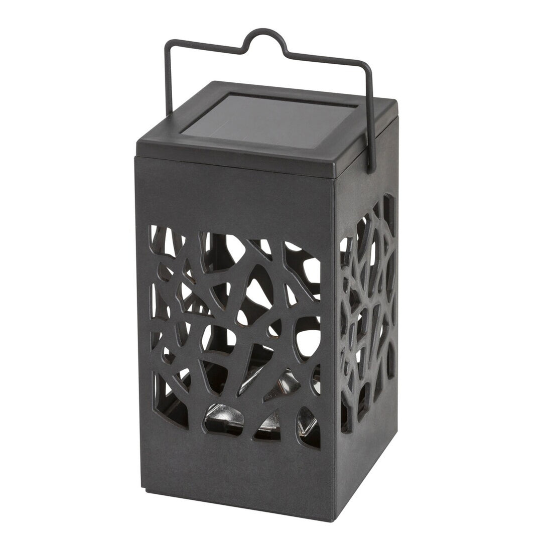 Lampada solare Mora, 1 lm, grado di protezione IP23, colore nero, LED da 0,07 W, 8948