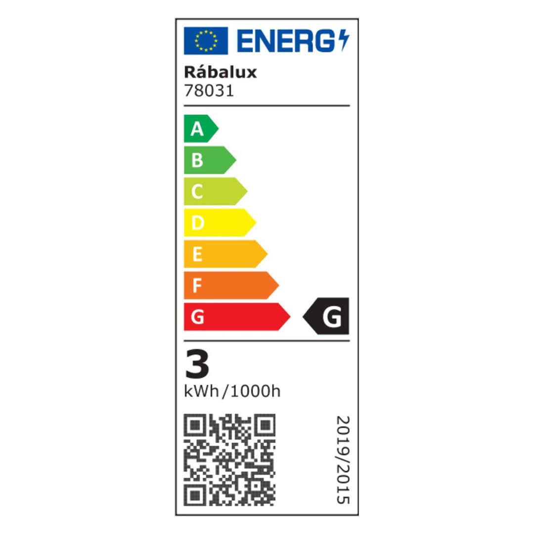 Lampada da incasso sotto pensile Rekar, 180 LM, IP20, colore argento, LED 3 W, 78031